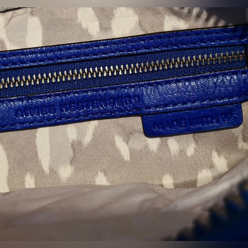 Aimee Kestenberg Cobalt Blue Crossbody Bag - Picture 10 of 13